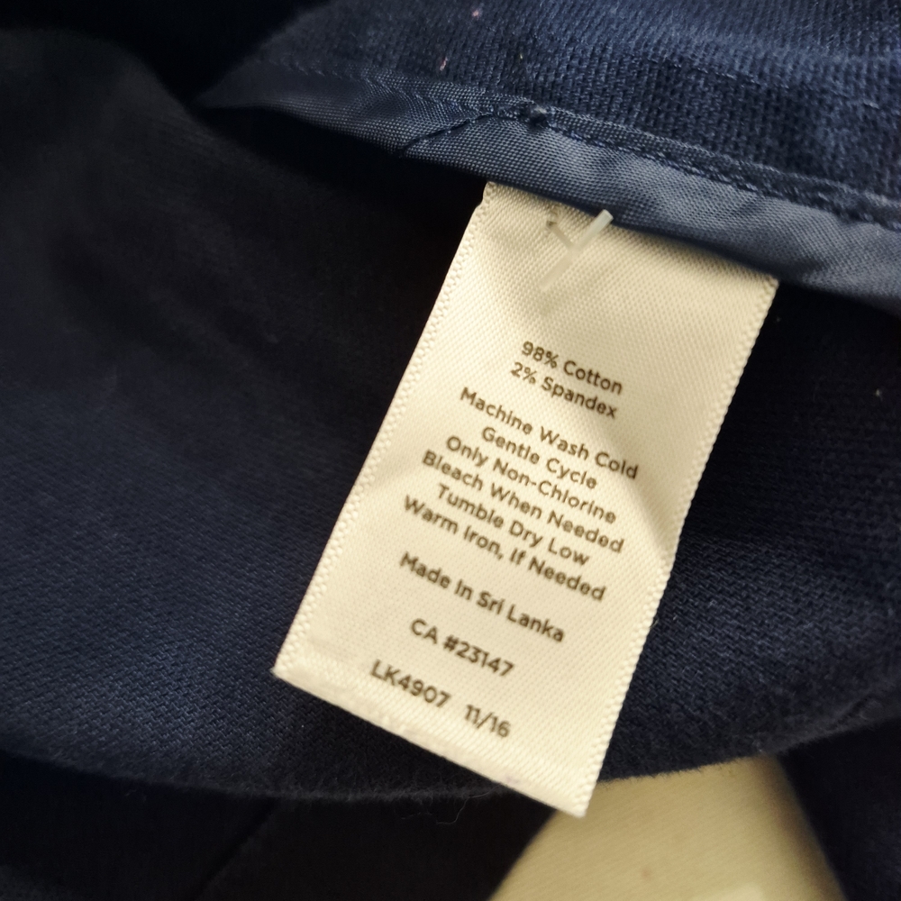 Talbots Navy Button-Up Jacket - image 5